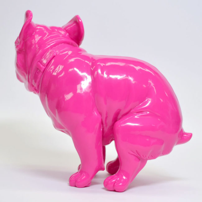 いきむ犬フレンチブルドッグ